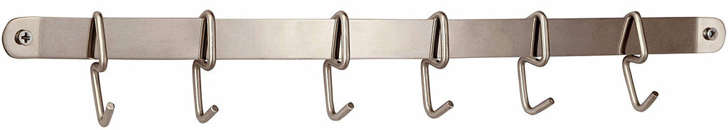 Utensil Holder S Hook 6 Pack Set with Hanging Rack