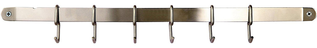 Utensil Holder S Hook 6 Pack Set with Hanging Rack