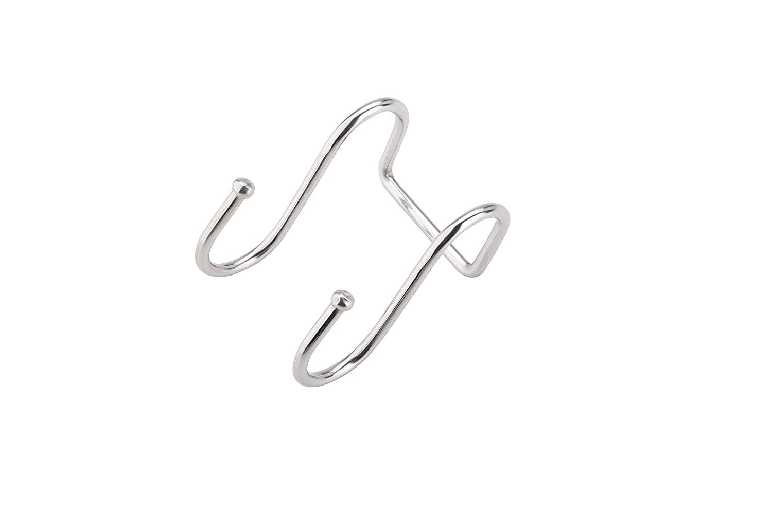 Double Utility Hooks - Dual S Hook 10 Pack Set