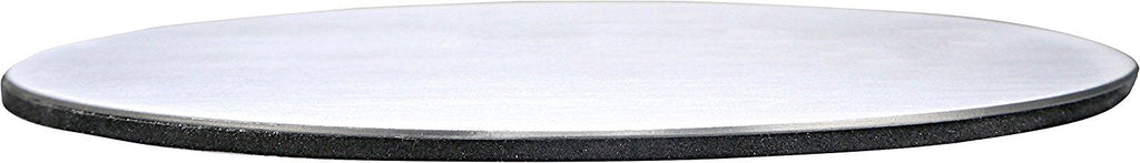 Pro Chef Kitchen Tools Stainless Steel Drink Coaster Set - Prevent Stains and Scratches with 6 Round Table Coasters for Glasses, Bar Drinks, Mugs, Coffee Cups, Tea, Wine, Beverages