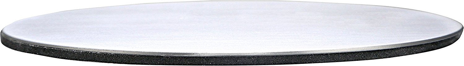 Pro Chef Kitchen Tools Stainless Steel Drink Coaster Set - Prevent Stains and Scratches with 6 Round Table Coasters for Glasses, Bar Drinks, Mugs, Coffee Cups, Tea, Wine, Beverages