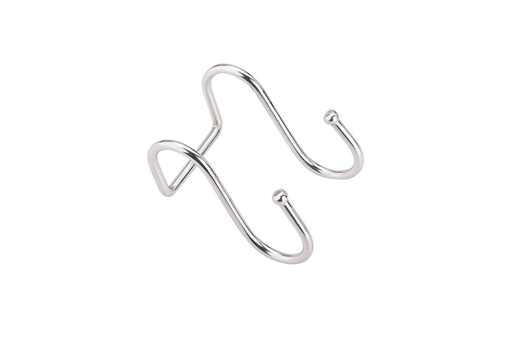 Double Utility Hooks - Dual S Hook 10 Pack Set