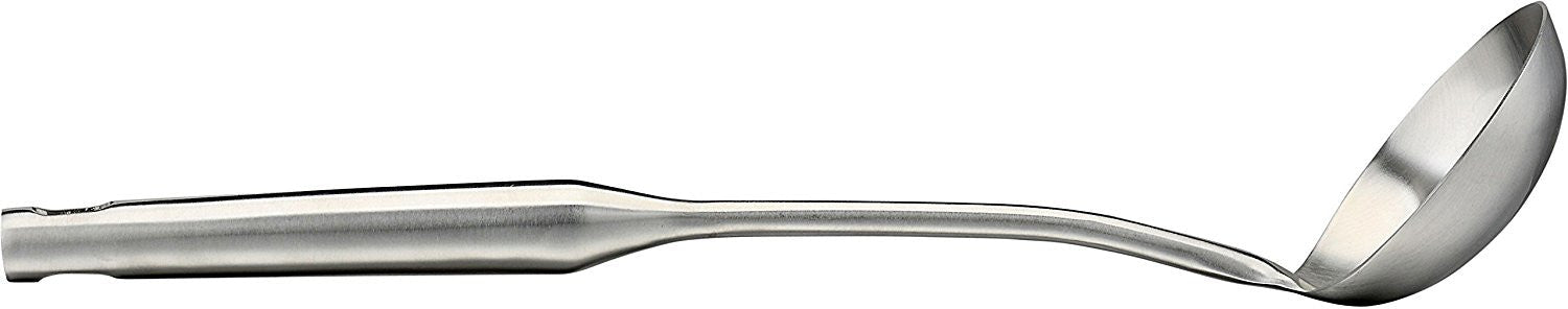 Large Soup Ladle - Flatware Soup Ladles To Serve Soups And Sauces - Canning Ladel Cup - Heavy Duty Commercial Restaurant Quality Dishwasher Safe Stainless Steel Serving Utensil by Pro Chef Kitchen Tools