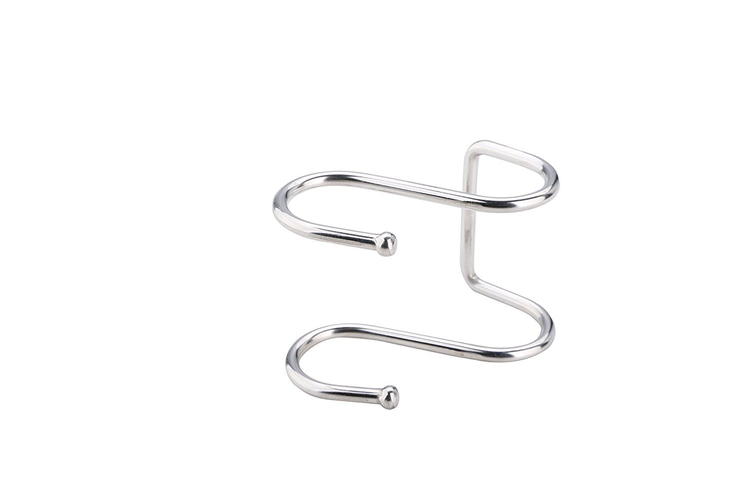 Double Utility Hooks - Dual S Hook 10 Pack Set