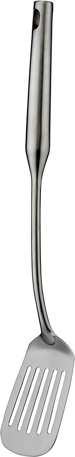 Slotted Turner Grill Spatulas - Big Metal Spatula - Burger Flipper Fish Turner - Wok Cooking Pancake Griddle - Heavy Duty Commercial Restaurant Quality Stainless Steel Utensils by Pro Chef Kitchen Tools