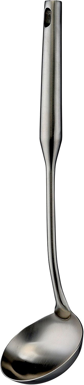 Large Soup Ladle - Flatware Soup Ladles To Serve Soups And Sauces - Canning Ladel Cup - Heavy Duty Commercial Restaurant Quality Dishwasher Safe Stainless Steel Serving Utensil by Pro Chef Kitchen Tools