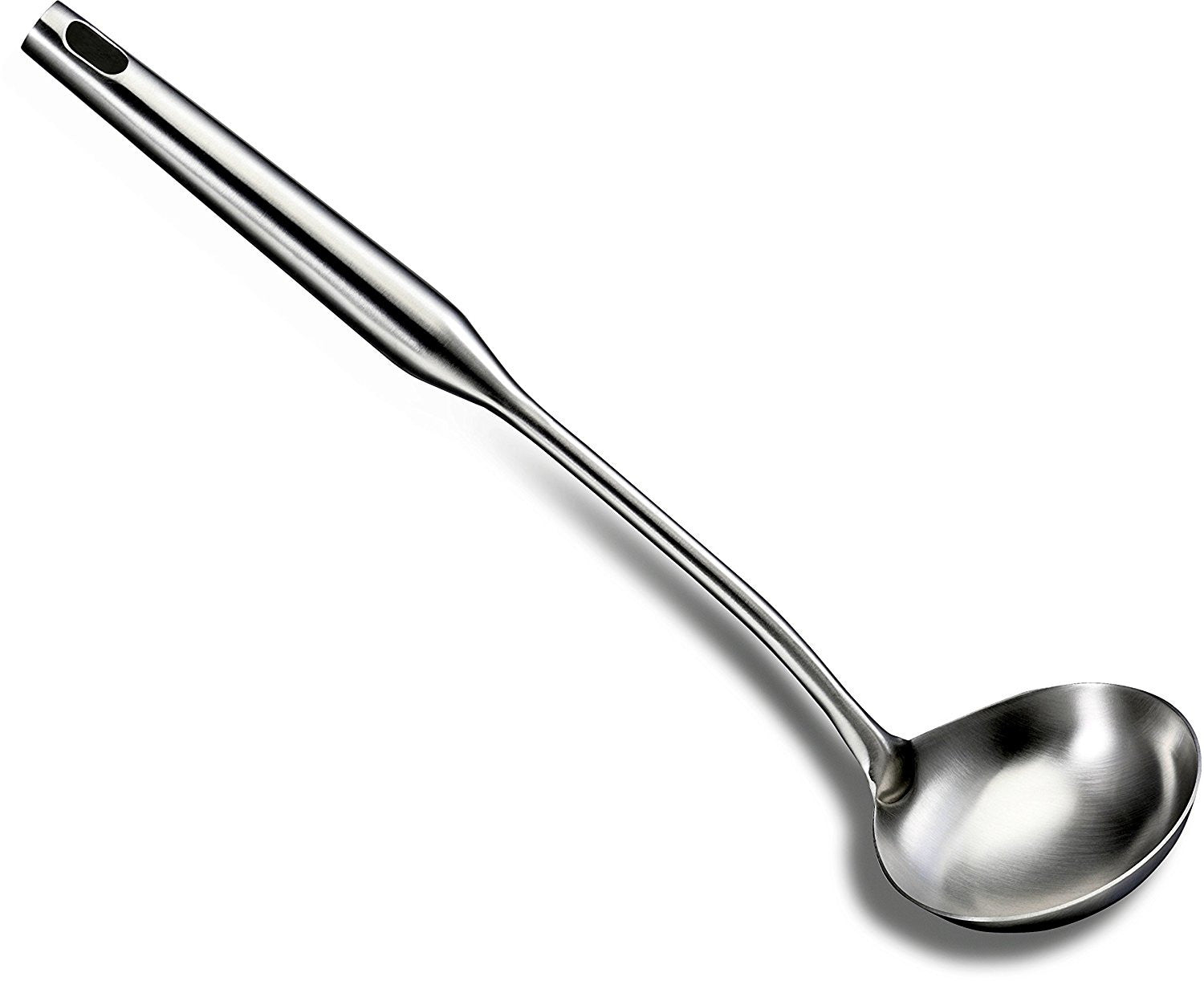 Large Soup Ladle - Flatware Soup Ladles To Serve Soups And Sauces - Canning Ladel Cup - Heavy Duty Commercial Restaurant Quality Dishwasher Safe Stainless Steel Serving Utensil by Pro Chef Kitchen Tools