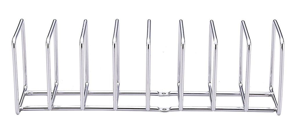 Pro Chef Kitchen Tools Stainless Steel Pot Lid Organizer - Keep Your Cabinets Organized with Metal Vertical Storage Shelf To Hold Pan Lids, Plates, Dishes, Cutting Boards