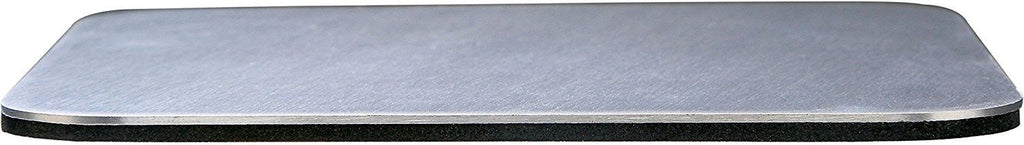 Square Coasters For Drinks - Bar Accessories Coaster Set With Holder For Coffee Table Decor - Stainless Steel Drink Mats Protect Your Furniture From Mugs And Glasses by Pro Chef Kitchen Tools