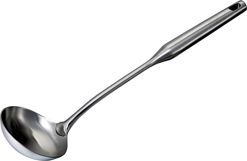 Large Soup Ladle - Flatware Soup Ladles To Serve Soups And Sauces - Canning Ladel Cup - Heavy Duty Commercial Restaurant Quality Dishwasher Safe Stainless Steel Serving Utensil by Pro Chef Kitchen Tools