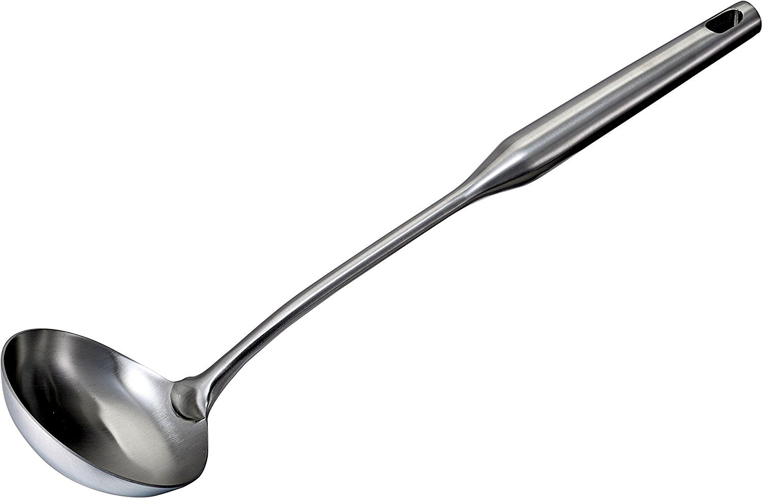 Large Soup Ladle - Flatware Soup Ladles To Serve Soups And Sauces - Canning Ladel Cup - Heavy Duty Commercial Restaurant Quality Dishwasher Safe Stainless Steel Serving Utensil by Pro Chef Kitchen Tools