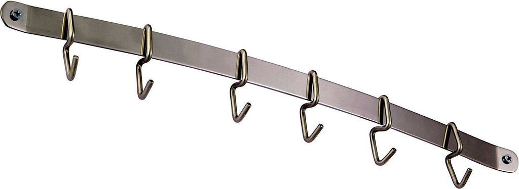 Utensil Holder S Hook 6 Pack Set with Hanging Rack