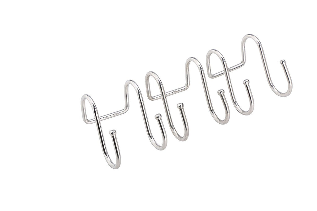 Double Utility Hooks - Dual S Hook 10 Pack Set