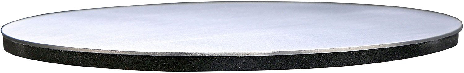 Pro Chef Kitchen Tools Stainless Steel Drink Coaster Set - Prevent Stains and Scratches with 6 Round Table Coasters for Glasses, Bar Drinks, Mugs, Coffee Cups, Tea, Wine, Beverages