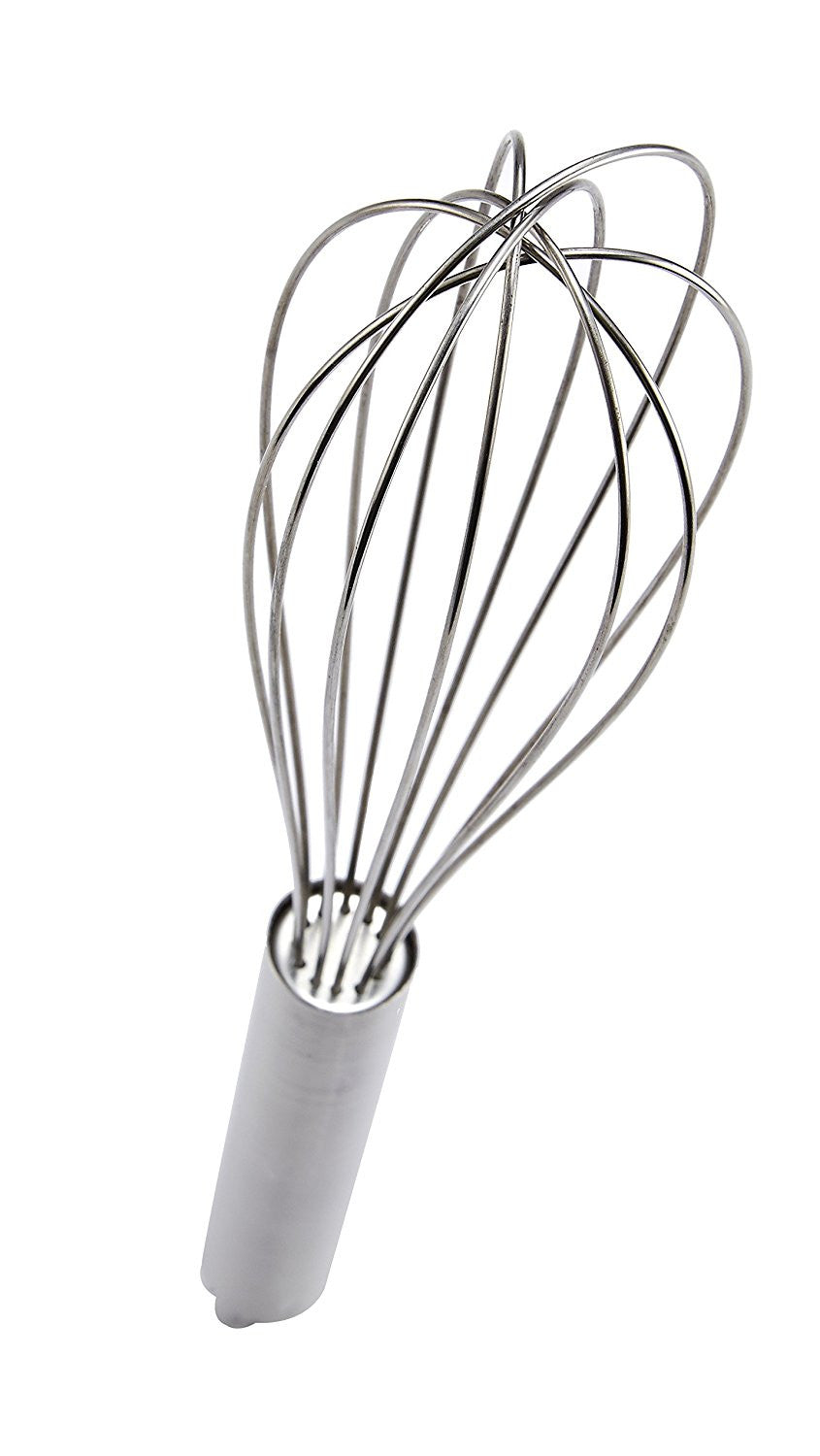 Pro Chef Kitchen Tools Stainless Steel Wire Whisk - 10 inch Balloon Whisk Egg Beaters for French Cooking, Mixing Cake Batter and to Mix, Whip or Blend Sauces