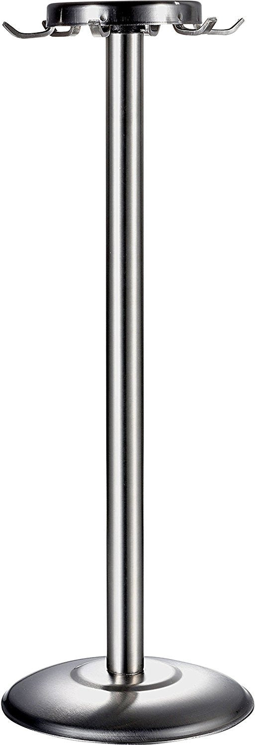 Pro Chef Kitchen Tools Stainless Steel Utensil Holder - Rotating Carousel Spinning Metal Tool Stand Organizer Neatly Holds and Spins a Set of 6 Cooking Utensils