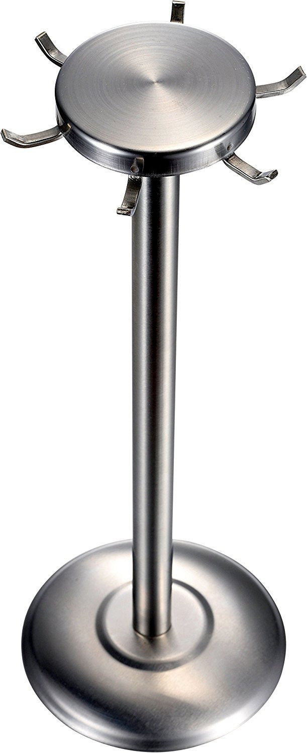 Pro Chef Kitchen Tools Stainless Steel Utensil Holder - Rotating Carousel Spinning Metal Tool Stand Organizer Neatly Holds and Spins a Set of 6 Cooking Utensils