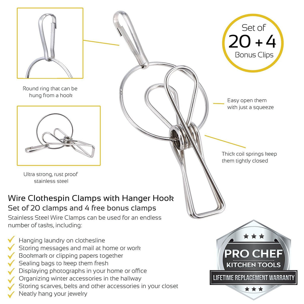 Hanger Clips - Laundry Clothes Pins