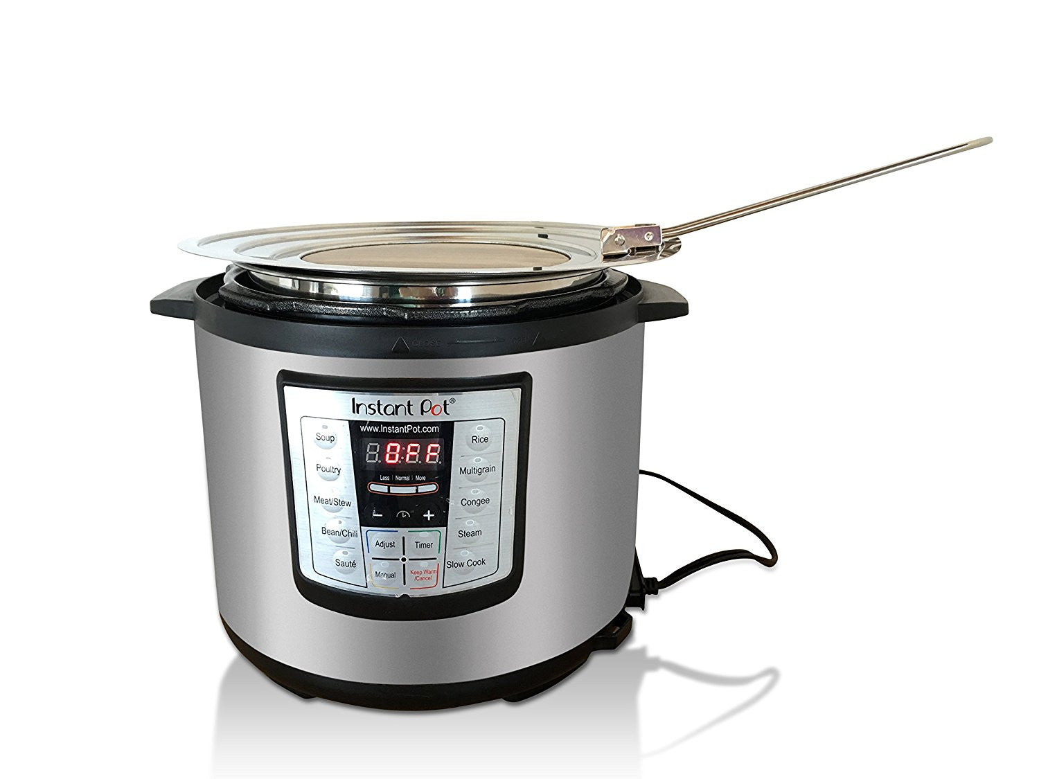 Pro Chef Kitchen Tools Stainless Steel Grease Splatter Screen - Eliminate Mess and Prevent Hot Oil Burns and Stains When Pan Frying Bacon or Sauteing With Instant Pot As a Replacement Lid