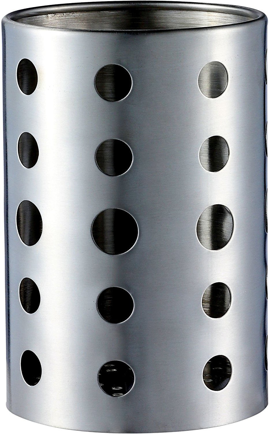 Utensil Holder - Silverware Utensil Organizers - Bar Caddy Organizer - Large Flatware Container For Spatula Sets Gadgets - Commercial Restaurant Quality Stainless Steel Caddy by Pro Chef Kitchen Tools