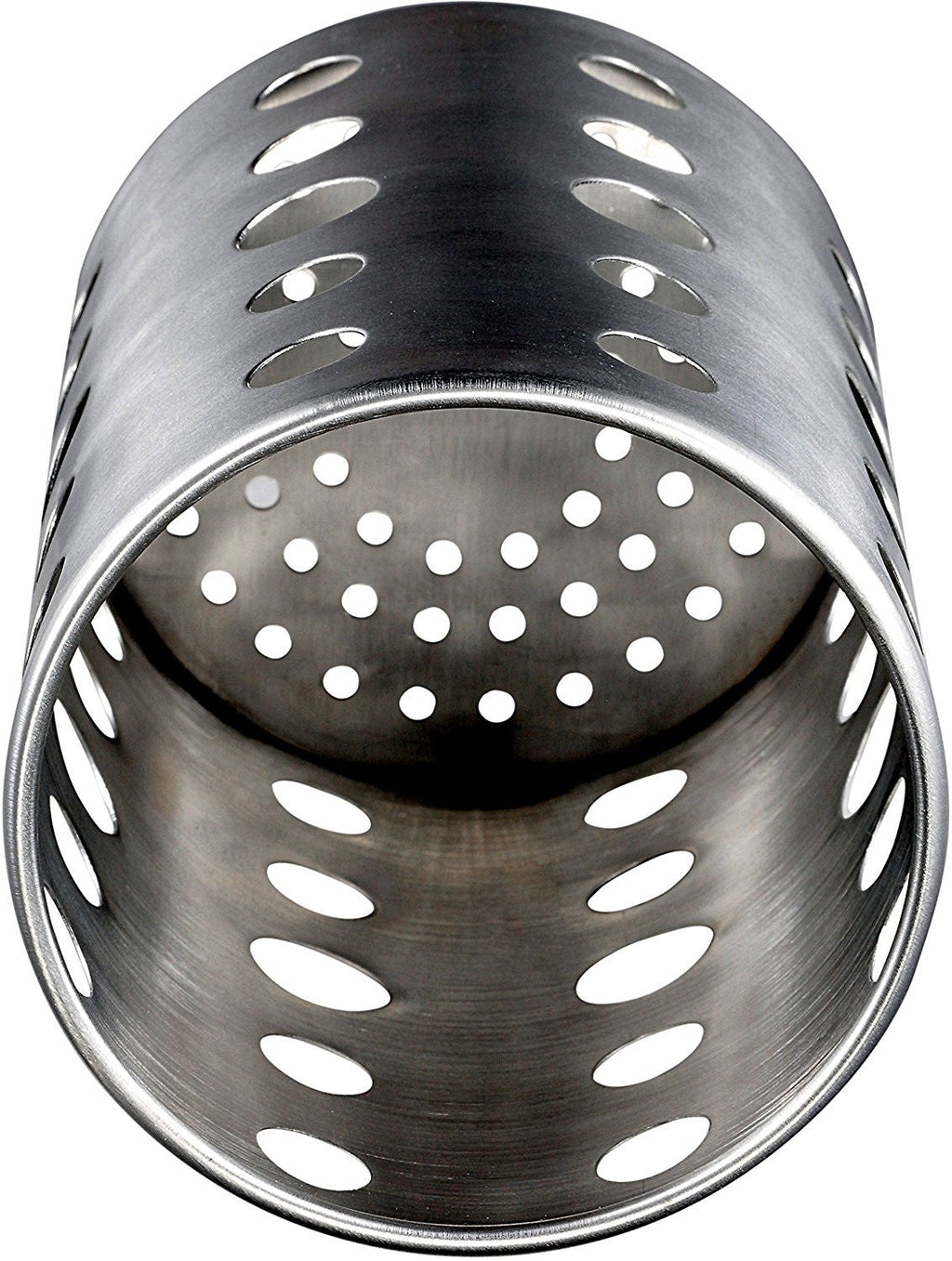 Utensil Holder - Silverware Utensil Organizers - Bar Caddy Organizer - Large Flatware Container For Spatula Sets Gadgets - Commercial Restaurant Quality Stainless Steel Caddy by Pro Chef Kitchen Tools