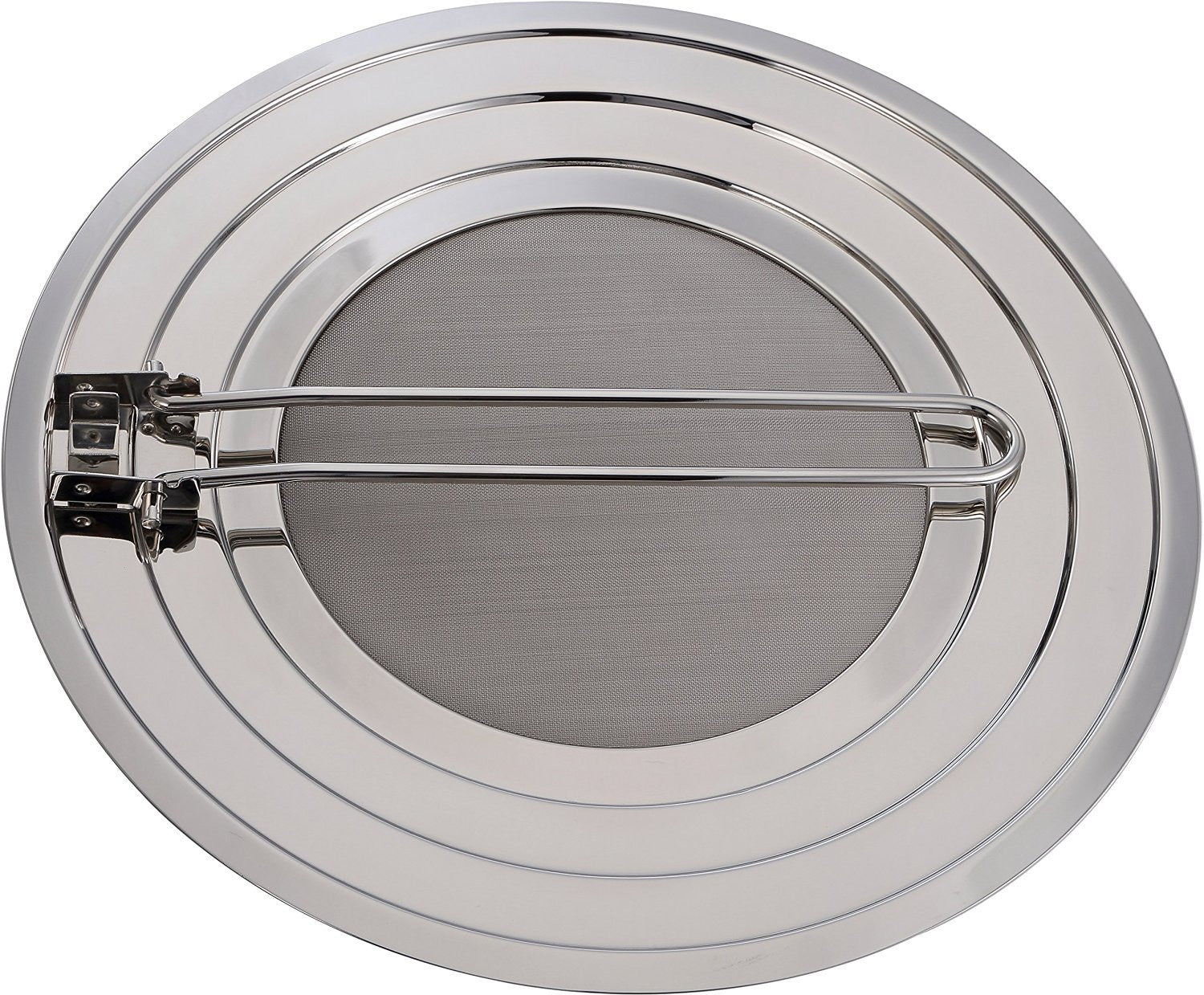 Pro Chef Kitchen Tools Stainless Steel Grease Splatter Screen - Eliminate Mess and Prevent Hot Oil Burns and Stains When Pan Frying Bacon or Sauteing With Instant Pot As a Replacement Lid