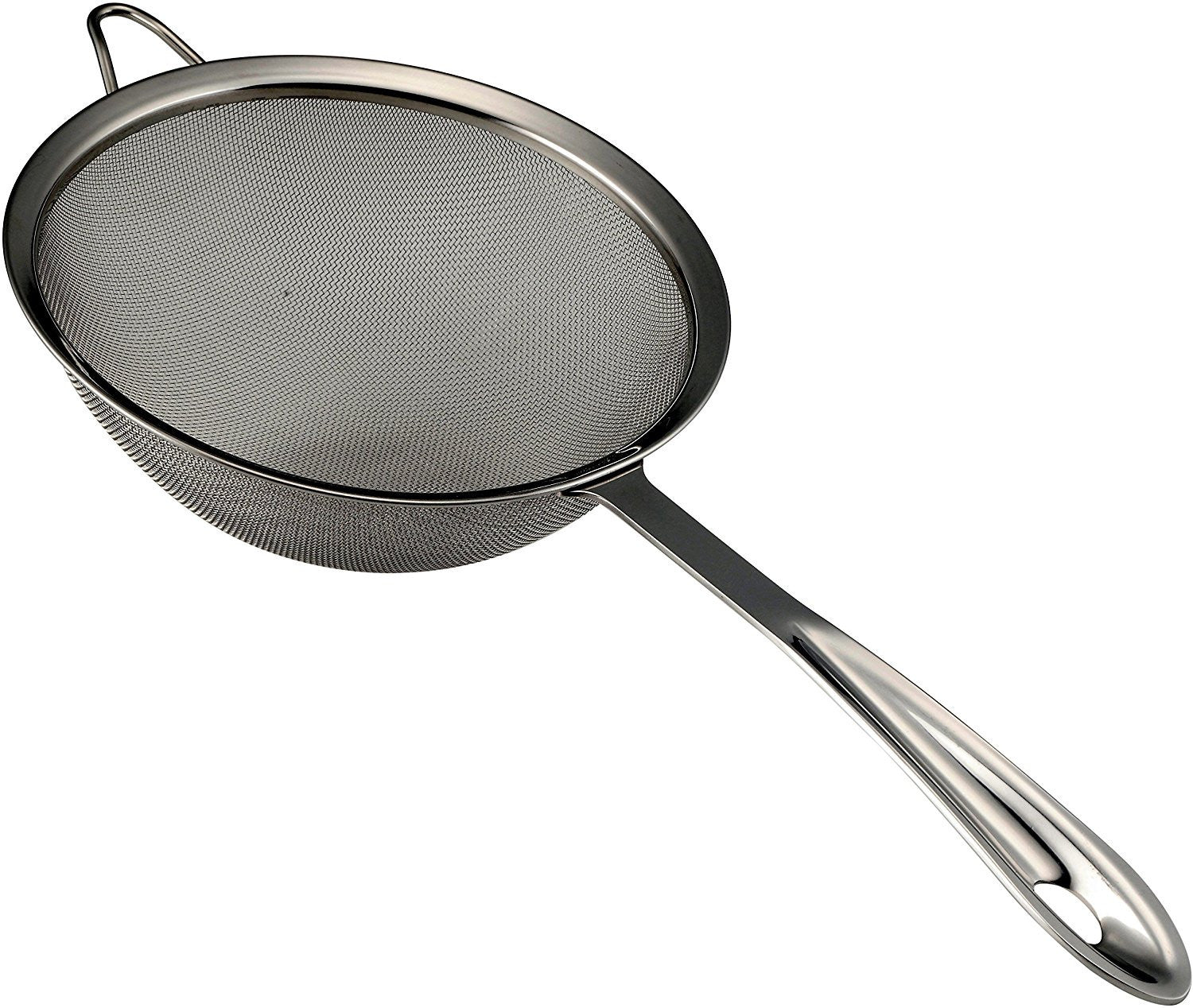 Pro Chef Kitchen Tools Stainless Steel Fine Mesh Strainer Set - 5 Essential Cooking Sieve Baskets for Sifting, Filtering, Straining or Draining Cold and High Temperature Liquids and Foods Safely