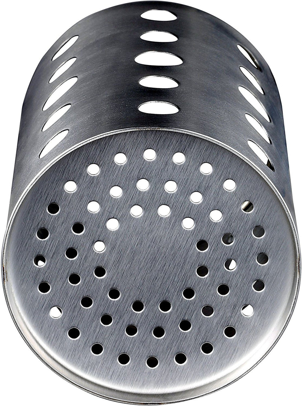 Utensil Holder - Silverware Utensil Organizers - Bar Caddy Organizer - Large Flatware Container For Spatula Sets Gadgets - Commercial Restaurant Quality Stainless Steel Caddy by Pro Chef Kitchen Tools