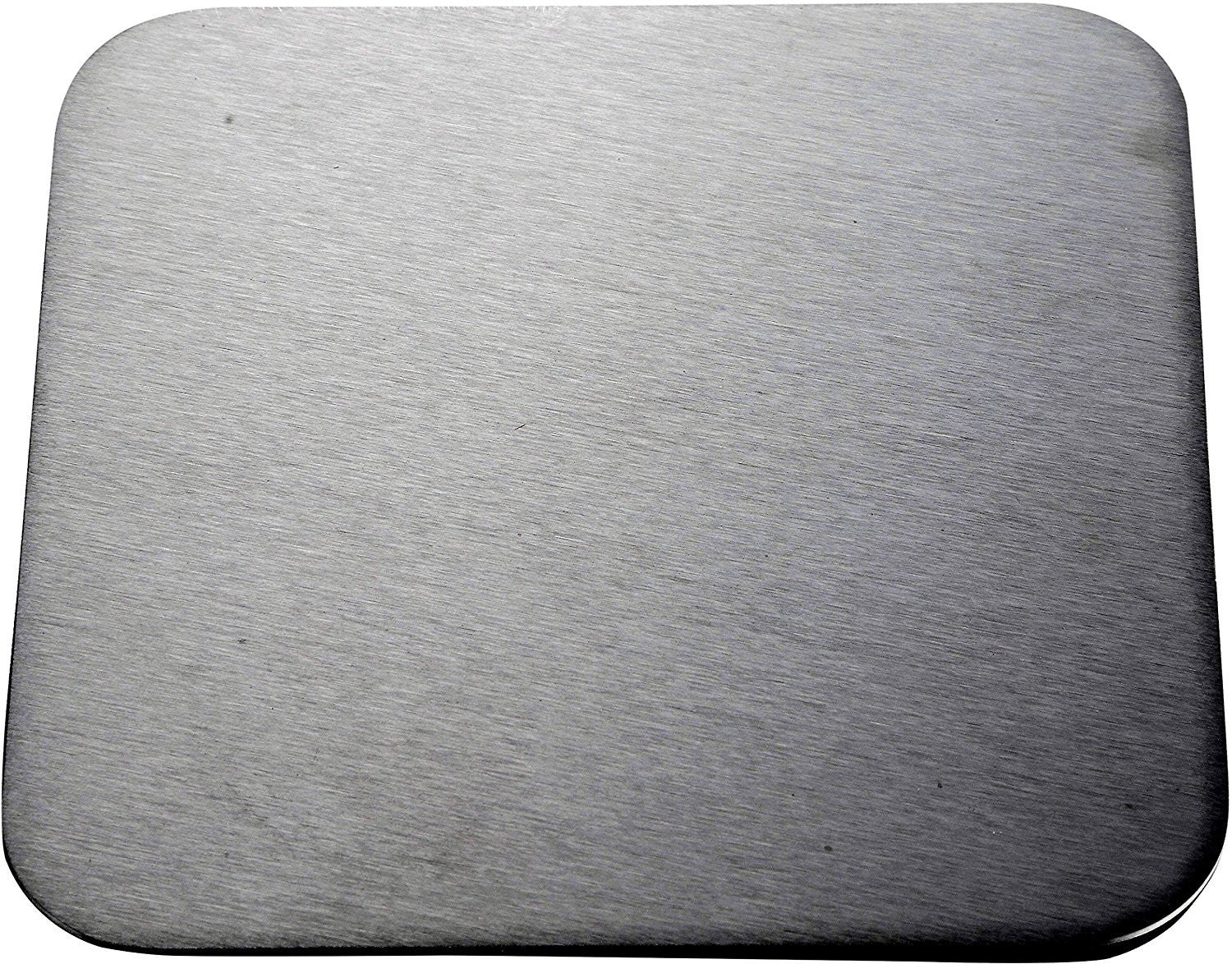 Square Coasters For Drinks - Bar Accessories Coaster Set With Holder For Coffee Table Decor - Stainless Steel Drink Mats Protect Your Furniture From Mugs And Glasses by Pro Chef Kitchen Tools