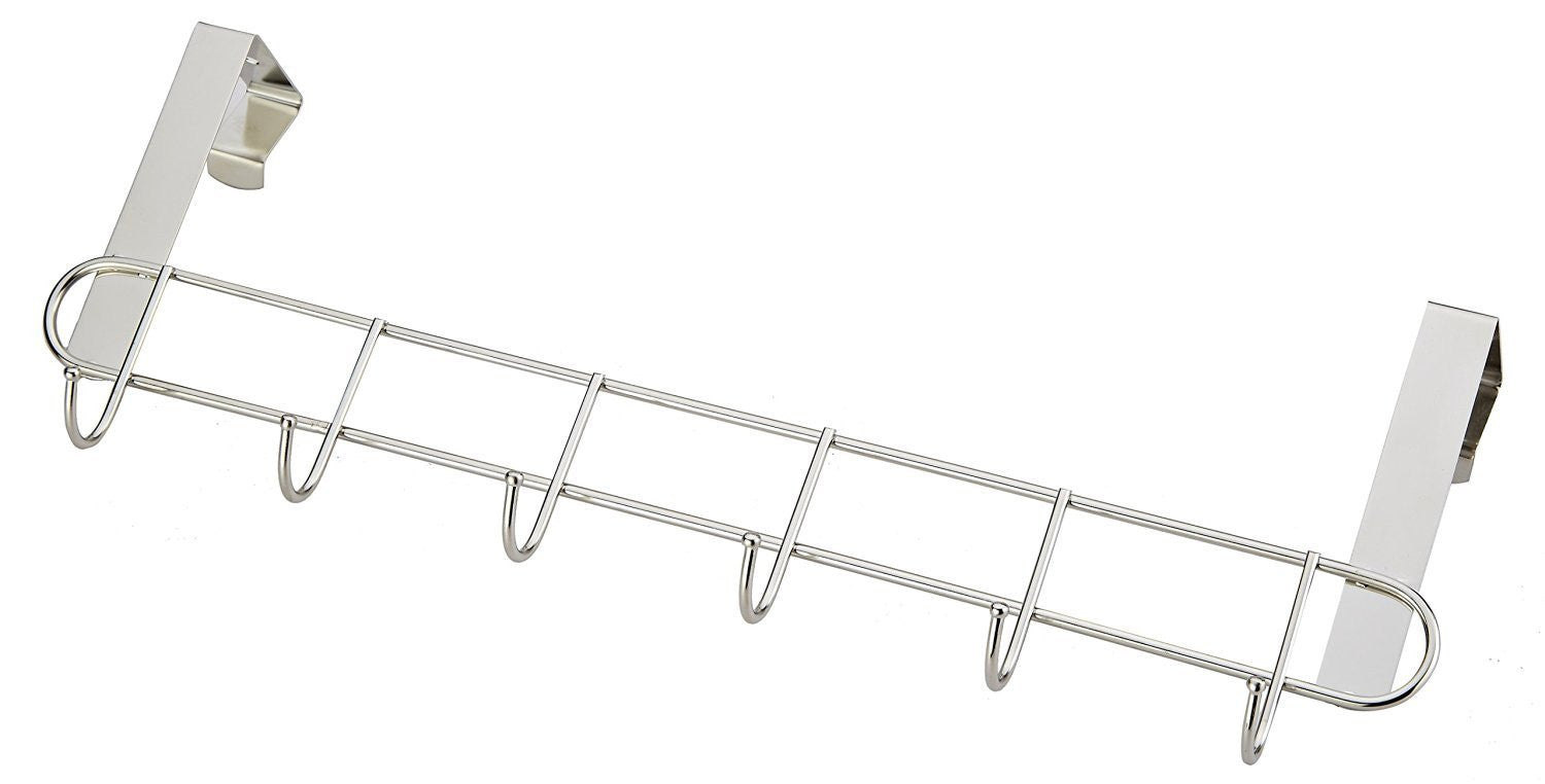 Over The Door Hook - General Purpose Storage Racks - 6 Coat Hooks