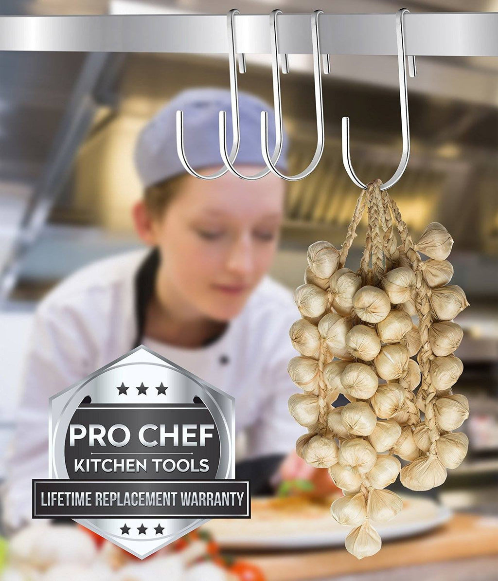 Hooks For Hanging - Kitchen Pot Racks S Hook 10 Pack Set