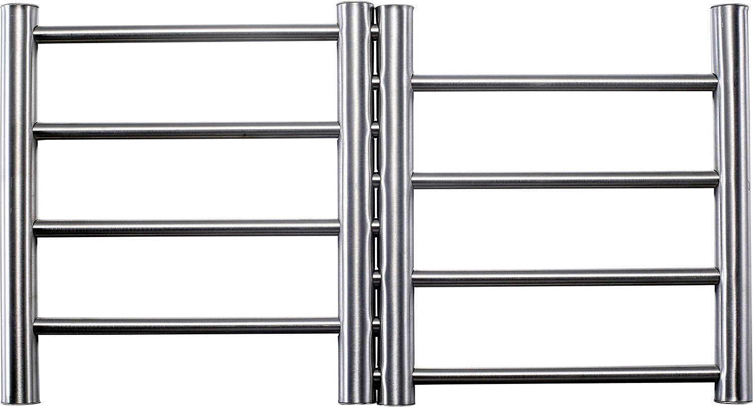 Trivets For Hot Dishes - Hot Plate Holder Metal Cooling Rack Expandable Trivet To Protect Counter Table Top Serving Of Instapot Slow Cookers - Instant Pots And Crock Pot Liners by Pro Chef Kitchen Tools