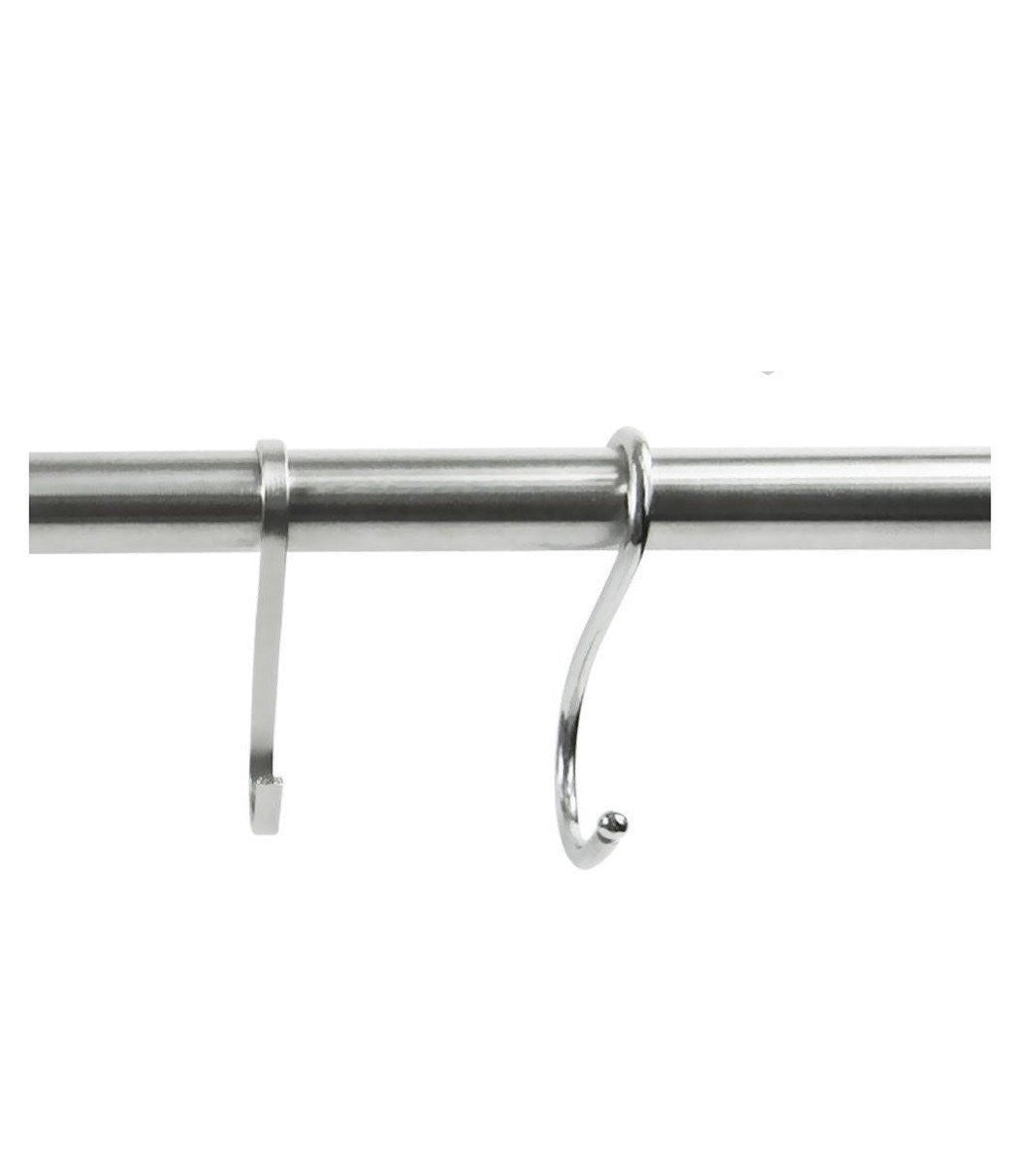 Round S Hooks - Kitchen Pot Racks Hook 10 Pack Set